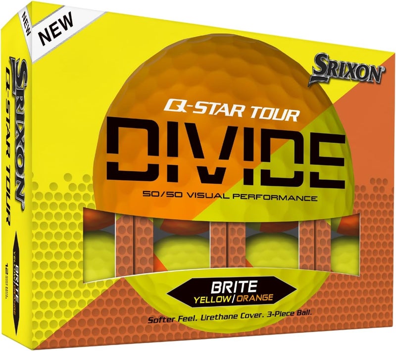 Srixon Q-Star Tour Divide Golf Balls - Image 1